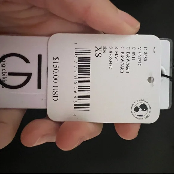 Gigi C Maci Crop Top size Xs - Picture 3 of 4